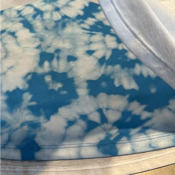 EUC Athleta Girl Perfect Pair Tank Blue RD 288220 Size Medium 8-10 - Picture 5 of 8